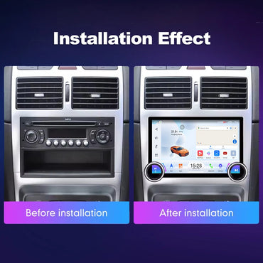 LEHX Big 2 knob Android 14 Auto Carplay Car Radio Multimedia Audio WIFI 4G GPS Qled Car Stereo For Ford Toyota Kia VW Chevrolet