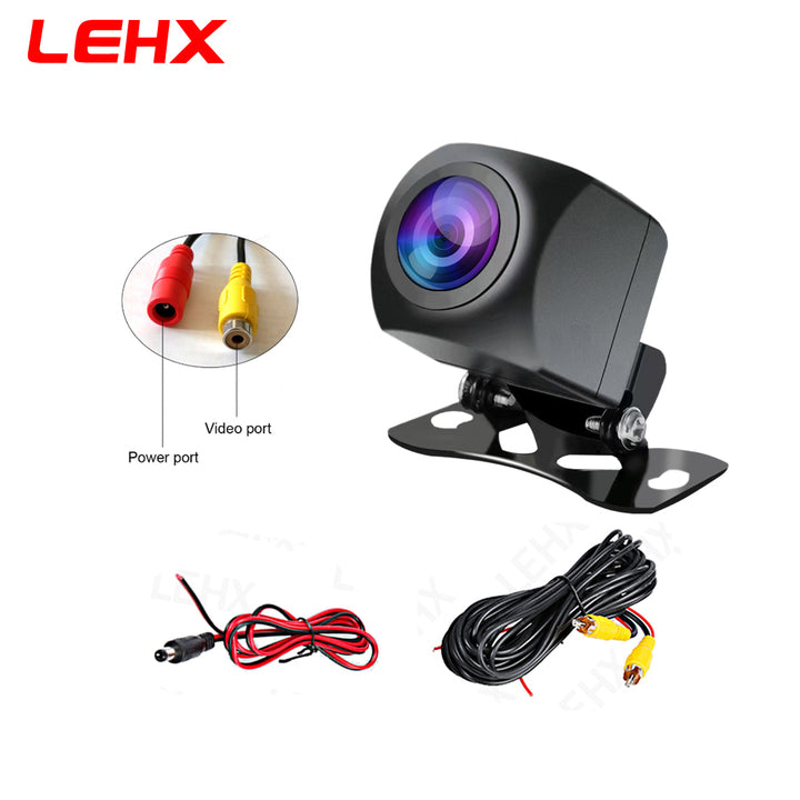 AHD 170° Car Camera Fisheye Lens Starlight Night Vision HD Car Rear View Camera for 4G LTE or AHD Input Android Radio Screen