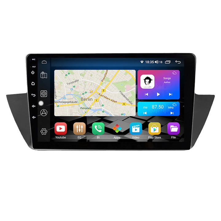 LEHX 8Core Android Auto 2 Din Car Radio Video Player for BMW X1 E84 2009-2012 Stereo Carplay GPS Navigation DVD Car DVD Player