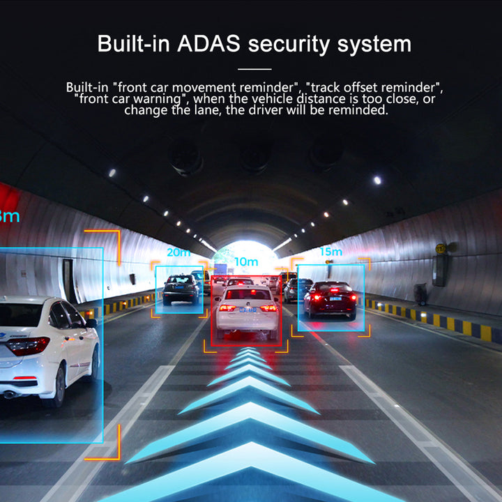 LEHX ADAS USB Dash Cam Car DVR Recorders Camera Full HD Hidden Type Auto Video Recorders for Car Android Radio Player DVD