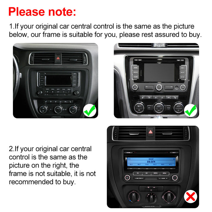 LEHX 8Core 4G+5G Wifi 2 Din Android Auto Stereo Car Radio for VW Volkswagen Jetta 6 2011-2018 Carplay GPS 2din Car DVD Player