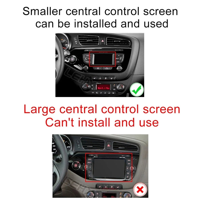 LEHX 8Core 4G+5G Wifi 2 Din Android Auto Stereo Car Radio for KIA CEED JD Cee'd 2012-2018 Carplay GPS Radio Car DVD Player
