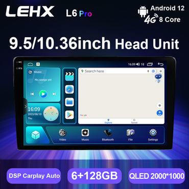 2K QLED 2Din Android Auto Car Radio Stereo Carplay GPS Head Unit for Toyota Volkswagen Hyundai Kia Renault Honda Car DVD Player