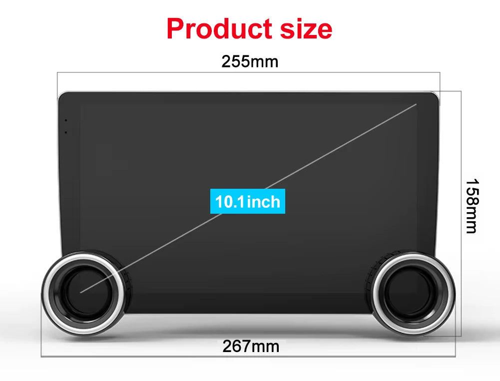 LEHX Big 2 knob Android 14 Auto Carplay Car Radio Multimedia Audio WIFI 4G GPS Qled Car Stereo For Ford Toyota Kia VW Chevrolet