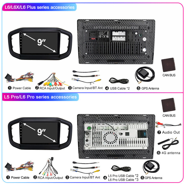 LEHX L6 Pro 8Core 4G+5G Wifi 2 Din Android Auto Stereo Car Radio for Fiat Strada 2020-2021 Carplay GPS Autoradio Car DVD Player