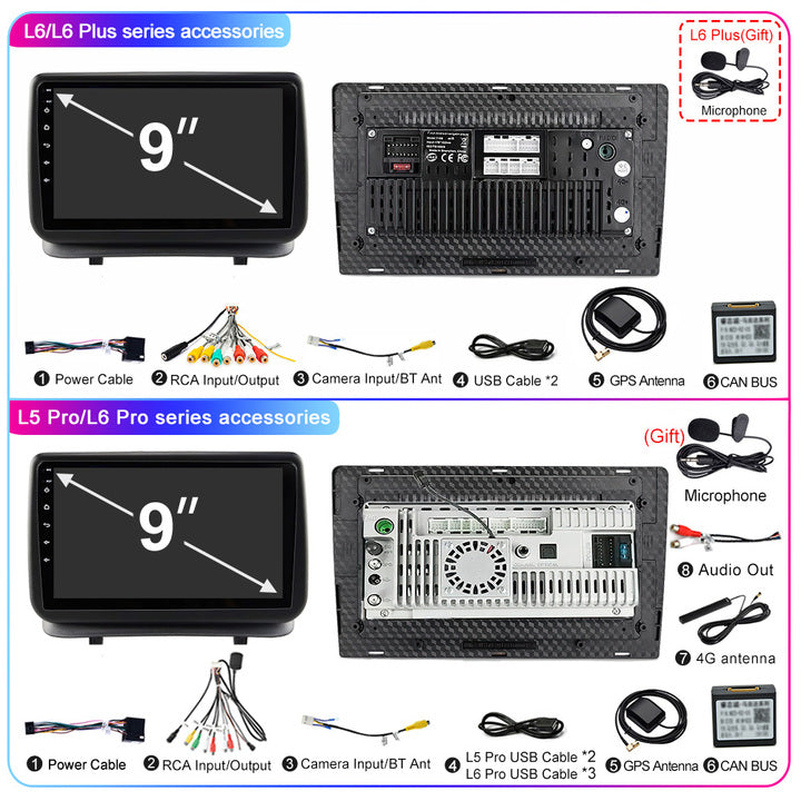 LEHX 8Core 4G 2 Din Android 12 Auto Stereo Car Radio or Renault Clio 3 CLIO 3 2005-2014 Dvd 2din Carplay GPS Car DVD Player