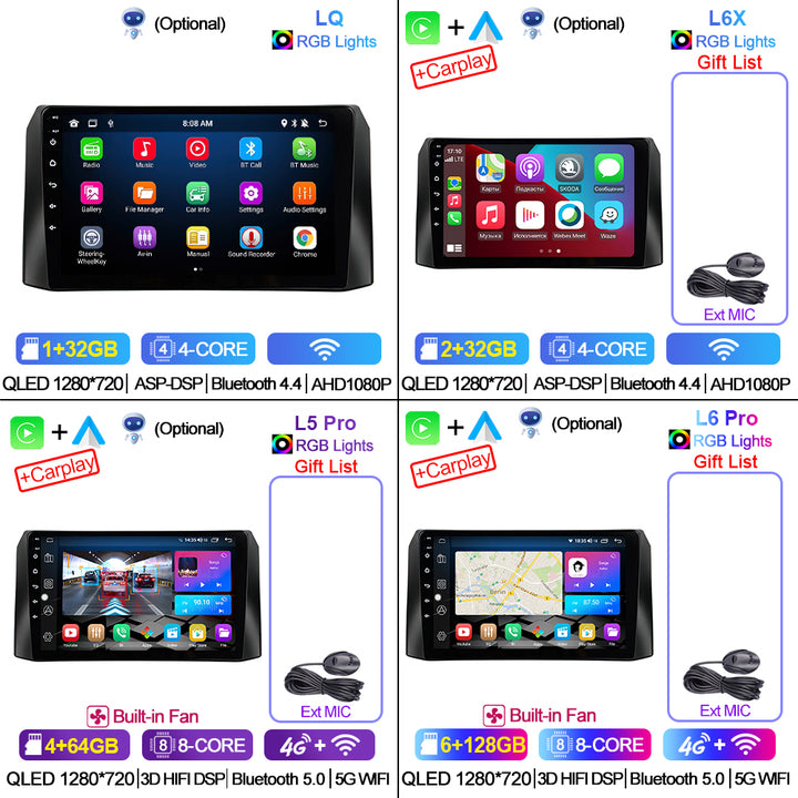 LEHX 8Core 4G+5G Wifi 2 Din Android Auto Stereo Car Radio for UAZ Patriot 3 2016-2021 Carplay GPS Autoradio Car DVD Player
