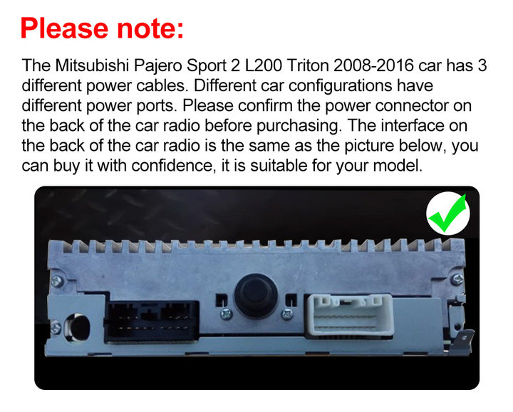 LEHX L6Pro 8Core Car Radio Android Auto for Mitsubishi Pajero Sport 2 L200 Triton 2008 - 2016 CarPlay GPS Stereo 2 Din DVD