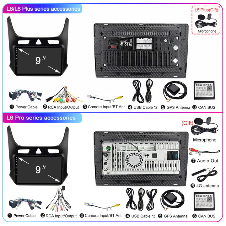 LEHX 8 Núcleo 4G + 5G Wifi 2 Din Android Auto Rádio de Carro Estéreo para Chevrolet Aveo 2/Sonic T300 2011-2018 Carplay GPS Do Carro DVD Player