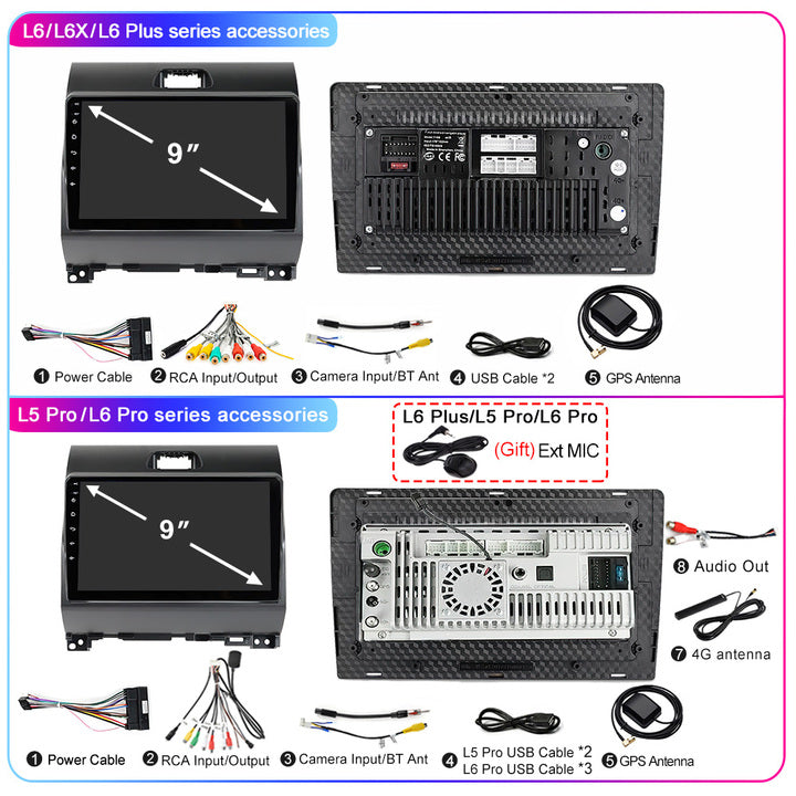 LEHX L6 Pro 8Core 4G+5G WIFI DSP Car Radio Stereo Multimedia for Kia Ray 2011- 2017 Android 13 GPS Navi Carplay Auto