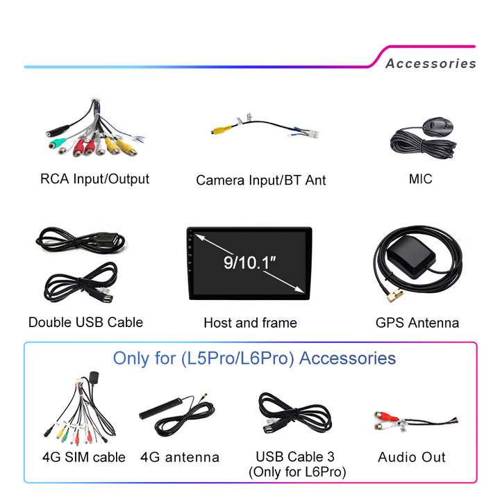 LEHX 8Core Qled 2din Android 12 Car Radio for Nissan Hyundai Kia toyota Chevrolet Ford Suzuki Mitsubishi Carplay Gps Navigation