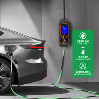 LEHX EV Charger 16A/32A Portable EVSE Charging Station EU US Plug Electric Car Charger For Tesla Model X/Y/S/3 For use in homes