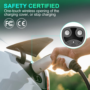 LEHX EV Charger 16A/32A Portable EVSE Charging Station EU US Plug Electric Car Charger For Tesla Model X/Y/S/3 For use in homes