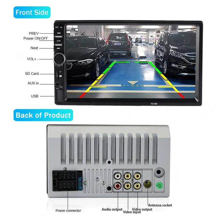 LEHX Wireless CarPlay Android auto Autoradio 2din Car Radio Stereo Multimedia For Volkswagen Honda Toyota Lada Hyundai Kia Jeep