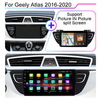 LEHX 8Core 4G+5G Wifi 2 Din Android Auto Stereo Car Radio for Geely Atlas NL-3 2016-2020 Carplay GPS Autoradio Car DVD Player