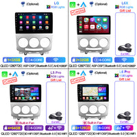 LEHX L6 Pro AI Voice 5G Car Radio Multimedia GPS for Mazda 5 2005 - 2010 Stereo 2 Din Autoradio12 Auto CarPlay DVD
