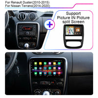 LEHX 2 din Android 12 Auto Car DVD Player for Renault Duster 1 2010- 2015 Carplay navigation gps stereo Car DVD Player