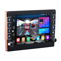 LEHX 8 Inch 8 Core 4G IPS DSP 2Din Android Auto Carplay Universal Car Radio GPS Navigation With Knob Button Car DVD Player