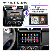 LEHX 8Core 4G+5G Wifi 2 Din Android Auto Stereo Car Radio Multimedia for Fiat Stilo 2010 Carplay GPS Autoradio Car DVD Player