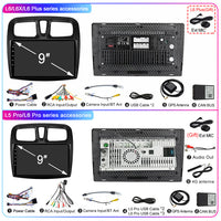 LEHX Car Radio Video Player for Renault Logan 2 Sandero 2 2014 -2019 Symbol Android 12 2 Din Auto Carplay Gps Car DVD Player