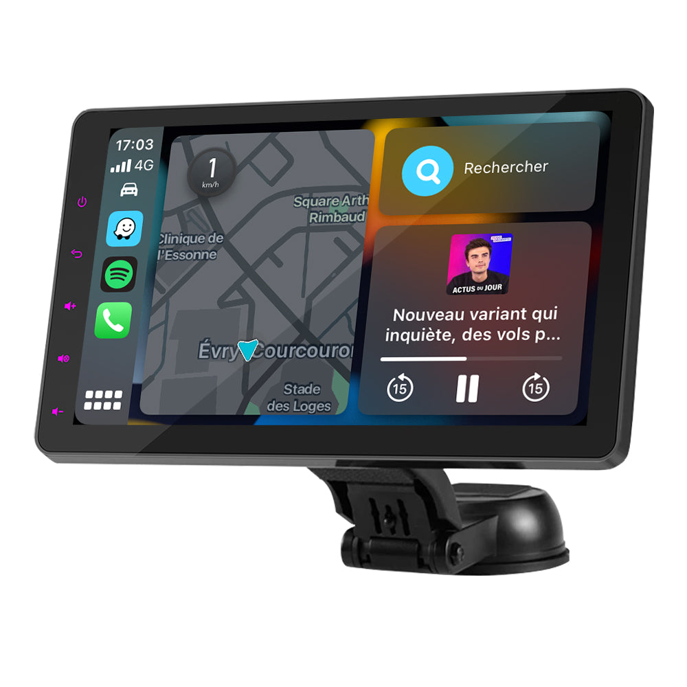 Universal Portable Carplay for Car Radio Stereo Wireless Carplay Screen Wireless Stereo with Carplay Android Auto Car DVD Player