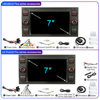 2 Din Android Autoradio Stereo Gps Carplay Car Radio Video for Ford Focus 2 Mondeo S C Max Kuga Fiesta Fusion Car DVD Player