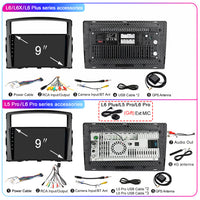 LEHX 8 Core 5G Car Radio Video Player Android 12 2 Din for Mitsubishi Pajero 4 V80 V90 2006-2014 Carplay GSP Car DVD Player