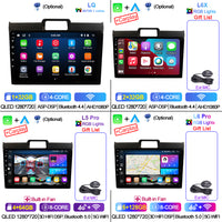 LEHX Android 13 Auto Carplay Car Radio Stere for Toyota Corolla Axio Fielder 2015 - 2017 GPS 2din 5G WIFI Qled Car DVD Player