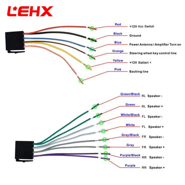 LEHX REPRODUCTOR DE DVD para coche 1din 6,9 IPS pantalla táctil Carplay Android Auto Mirror Link coche Radio Multimedia coche estéreo MP3 MP5 Player