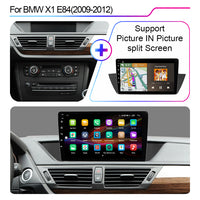 LEHX 8Core Android Auto 2 Din Car Radio Video Player for BMW X1 E84 2009-2012 Stereo Carplay GPS Navigation DVD Car DVD Player