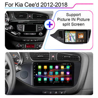 LEHX 8Core 4G+5G Wifi 2 Din Android Auto Stereo Car Radio for KIA CEED JD Cee'd 2012-2018 Carplay GPS Radio Car DVD Player