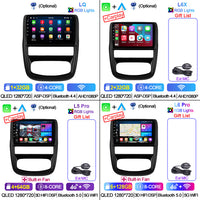 LEHX 2 din Android 12 Auto Car DVD Player for Renault Duster 1 2010- 2015 Carplay navigation gps stereo Car DVD Player