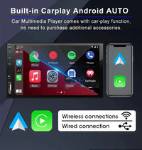 LEHX Wireless CarPlay Android auto Autoradio 2din Car Radio Stereo Multimedia For Volkswagen Honda Toyota Lada Hyundai Kia Jeep