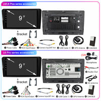 LEHX L6Pro 2 DIN Android 12 Car Radio for Mercedes Benz ML GL AW164 ML350 ML500 GL320 X164 ML280 GL350 GL450 Carplay Auto Audio