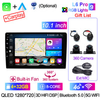 2din Car Radio Carplay Auto 360Camera for Toyota Volkswagen VW Hyundai Kia Renault Suzuki Honda Audi Lada Nissan Car DVD Player