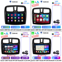 LEHX Car Radio Video Player for Renault Logan 2 Sandero 2 2014 -2019 Symbol Android 12 2 Din Auto Carplay Gps Car DVD Player
