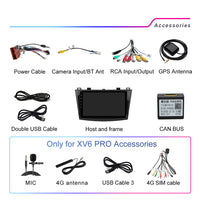 LEHX Pro Android 12 Auto Carplay Car Radio for Mazda 3 2010-2012 Multimedia Player GPS Navigation Stereo 2 Din Autoradio