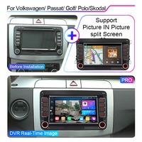 LEHX 7" Android 12 Car Radio for VW Volkswagen Passat B6 B7 Polo Amarok Skoda Octavia2 Tiguan Seat Leon Golf 5 Car DVD Player