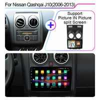 LEHX Pro AI Voice 4G+WIFI Car Radio Player for Nissan Qashqai 1 J10 2006-2013 2 Din Android 12 Auto Carplay GPS Car DVD Player