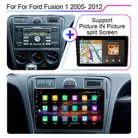 LEHX 8Core 4G+5G Wifi 2 Din Android Auto Stereo Car Radio for Ford Fusion 1 2005-2012 Carplay GPS Autoradio Car DVD Player