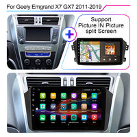 LEHX o 8 Núcleo 4G + 5G Wifi 2 Din Android Auto Rádio de Carro Estéreo para Geely Emgrand X7 GX7 2011-2019 Carplay GPS Leitor de DVD Do Carro