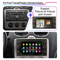 2 Din Android Autoradio Stereo Gps Carplay Car Radio Video for Ford Focus 2 Mondeo S C Max Kuga Fiesta Fusion Car DVD Player