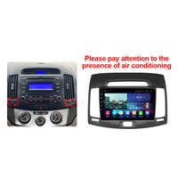 LEHX 2Din Carplay Stereo for Hyundai Elantra 4 HD 2006-2012 Car Radio Player Android Auto 2 Din Navigation GPS Car DVD Player