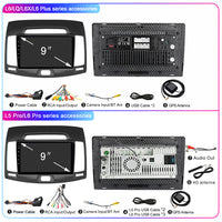 LEHX Pro 5G Android Auto 2Din Car Radio Player for Hyundai Elantra 4 HD 2006-2012 Stereo Carplay Navigation GPS Car DVD Player