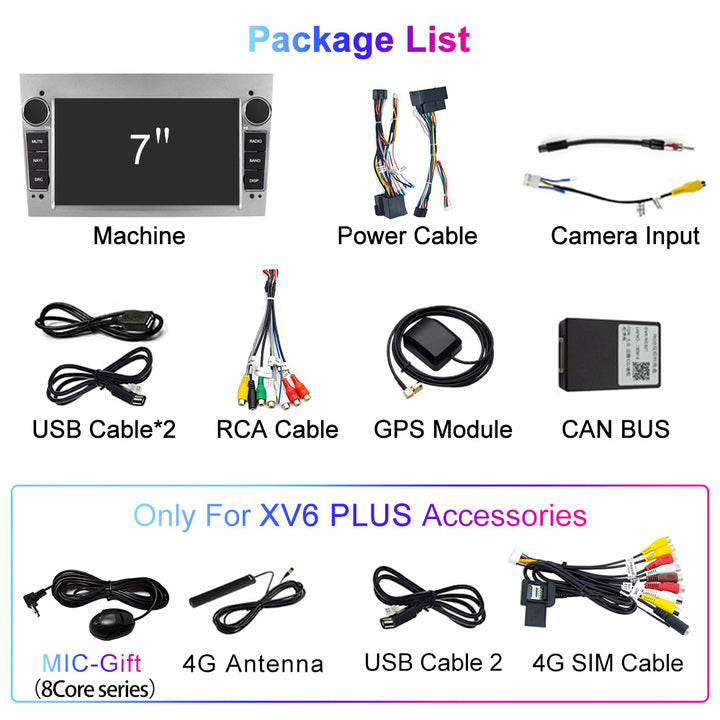 8Core Car Radio Android for Opel Vauxhall Astra Antara Meriva Vivaro Combo Signum Vectra 2Din Multimedia Car DVD Player