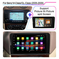 LEHX L6Pro 2 DIN Android 12 Car Radio for Mercedes Benz ML GL AW164 ML350 ML500 GL320 X164 ML280 GL350 GL450 Carplay Auto Audio