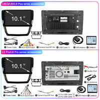 LEHX 8Core 4G+5G Wifi 2 Din Android Auto Stereo Car Radio for VW Volkswagen Jetta 6 2011-2018 Carplay GPS 2din Car DVD Player