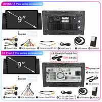 LEHX L6 Pro Car Android 12 2Din Car Radio Multimedia Video Player for BMW 5 E39 1995 - 2003 E53 X5 M5 Carplay GPS Autoradio