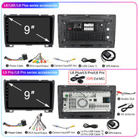 LEHX 8Core 4G+5G Wifi 2 Din Android Auto Stereo Car Radio for Haval Hover Great Wall H5 H3 2011-2016 Carplay GPS Car DVD Player